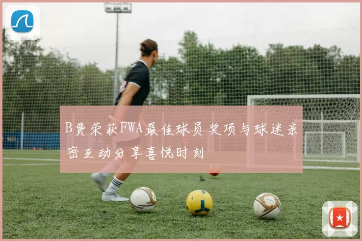 B费荣获FWA最佳球员奖项与球迷亲密互动分享喜悦时刻